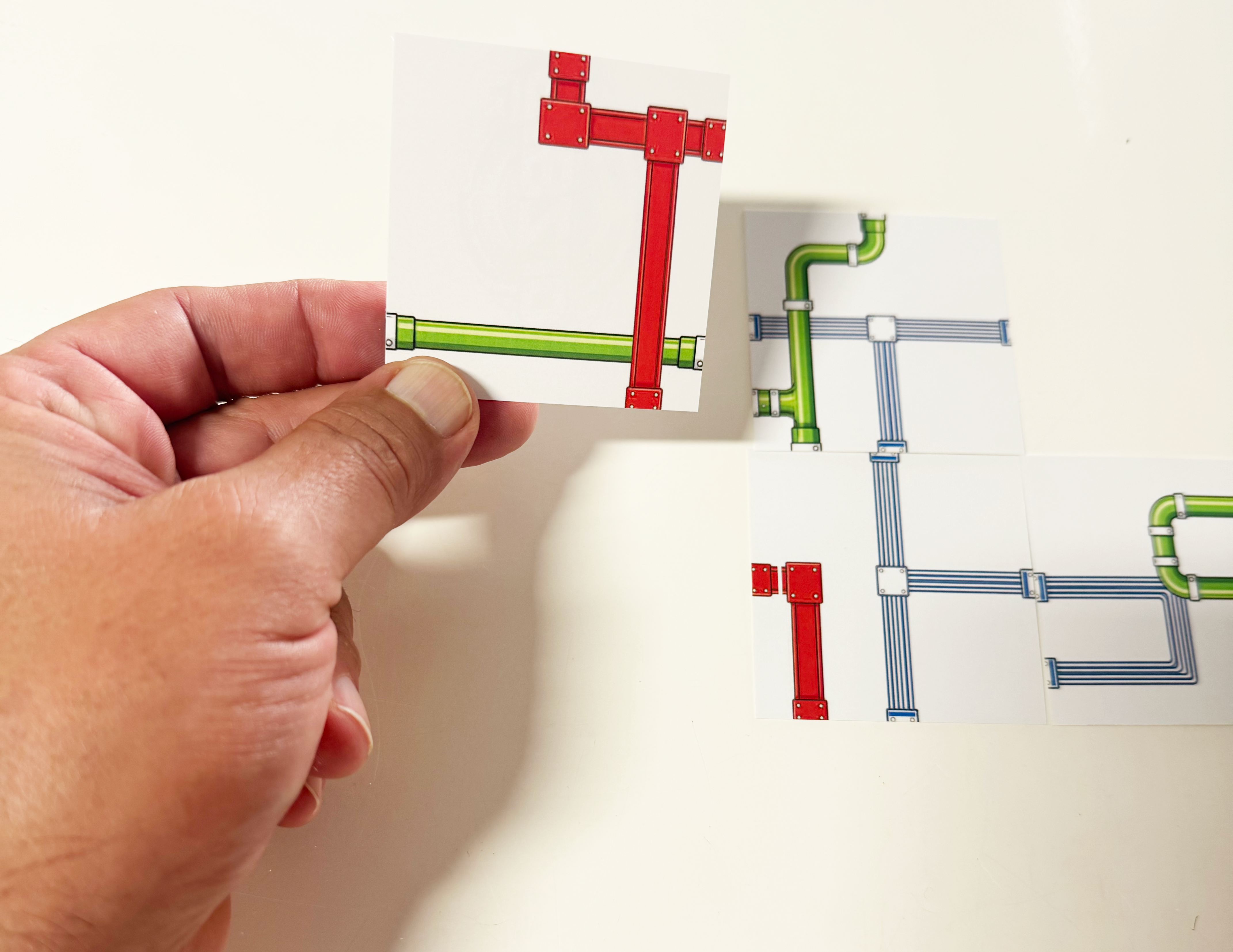 Growing Circuit Sibz tile network showing system expansion across multiple tiles.